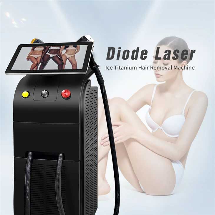4-wave Diode Laser Hair Removal Machine